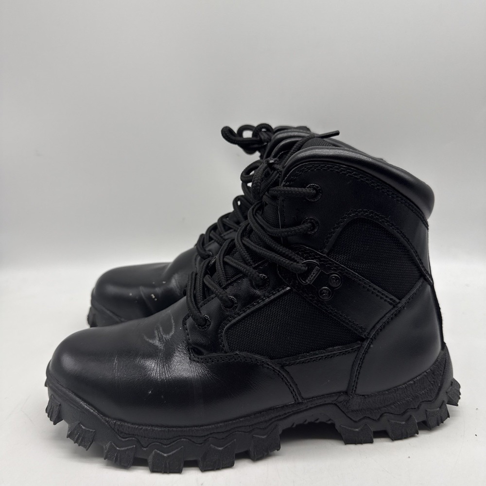 Rocky Alpha Force Womens 7W Black Waterproof Public Service Combat Boot